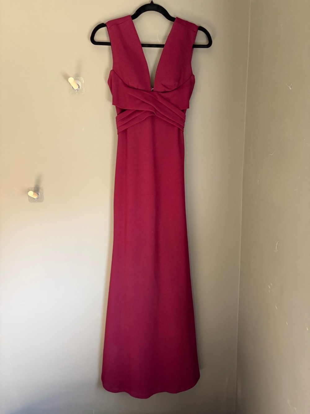 BHLDN Magenta Maxi Gown